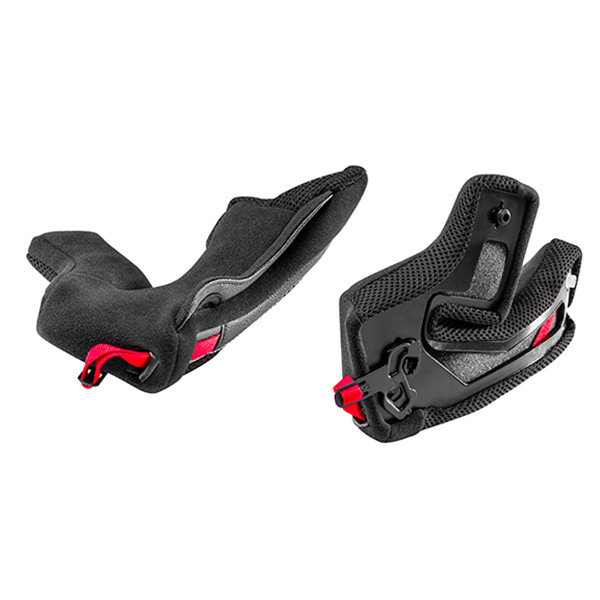 Nolan Nolan n80-8 cheek pads black-red